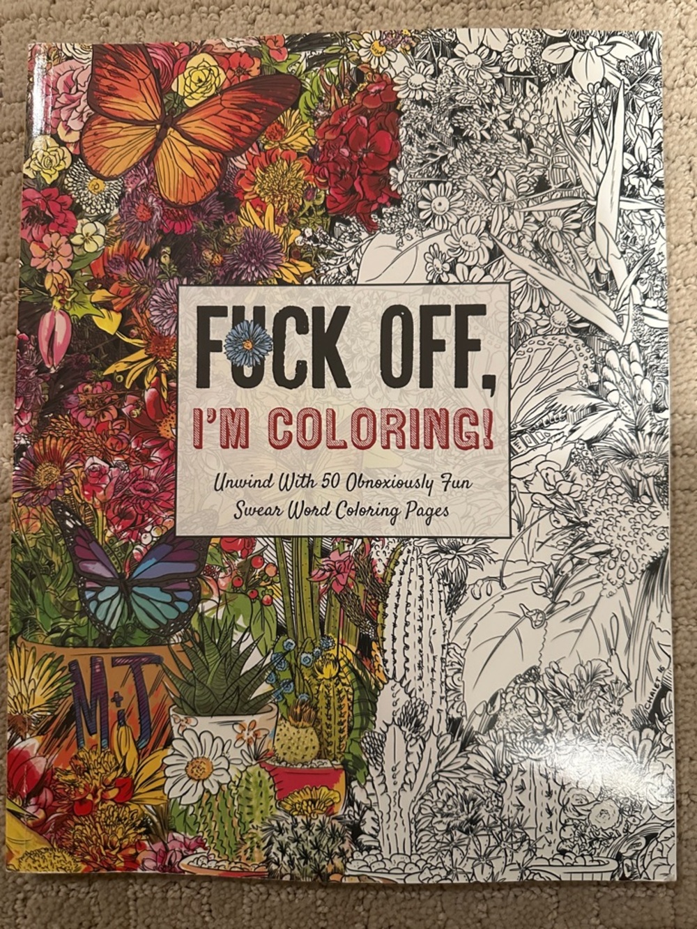 🆕 Swear Word Coloring Book
